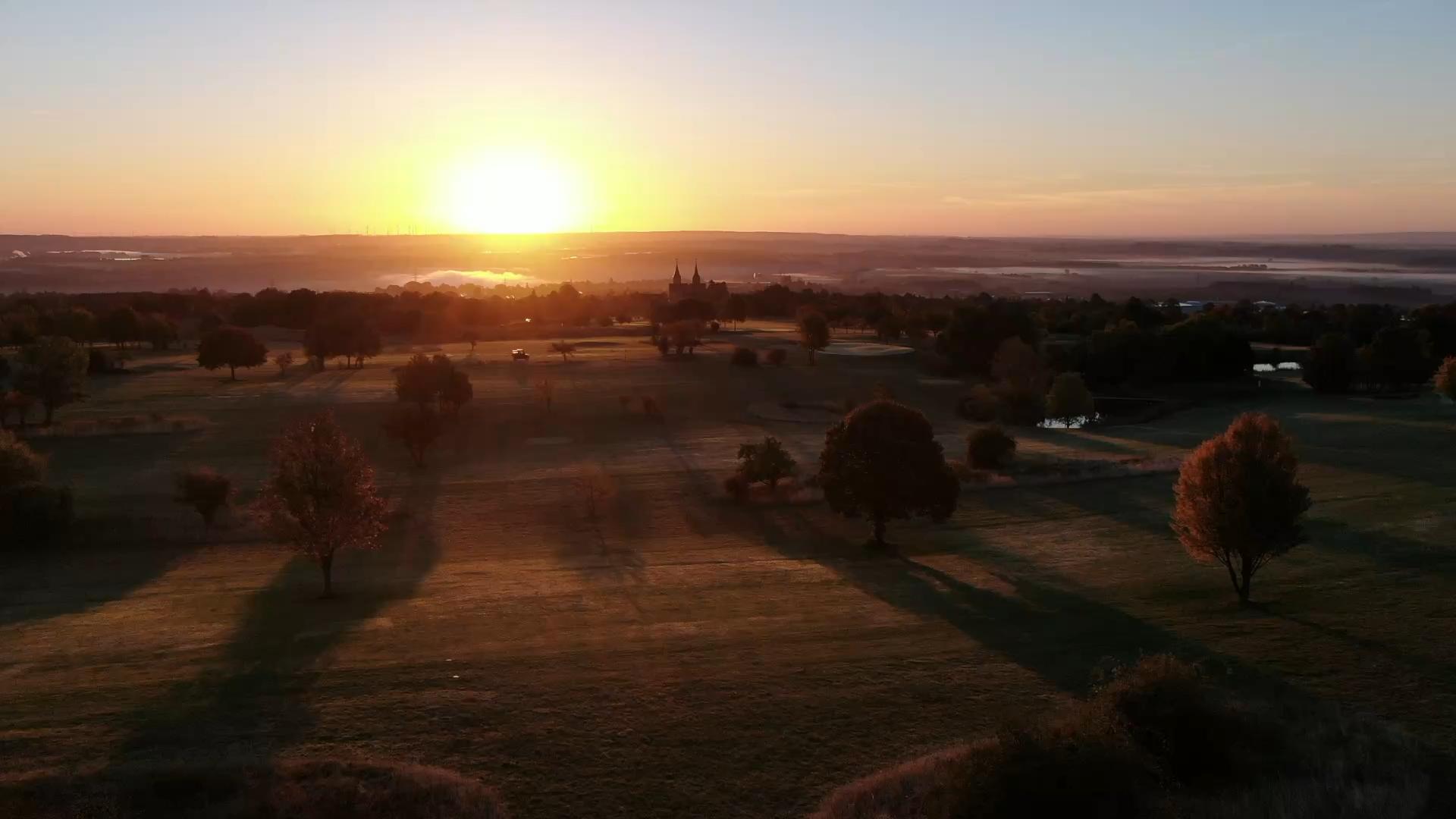 Golfclub St. Lorenz in den frühen Morgenstunden